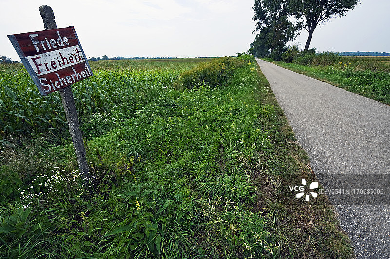 奥地利安道附近的逃生路线图片素材