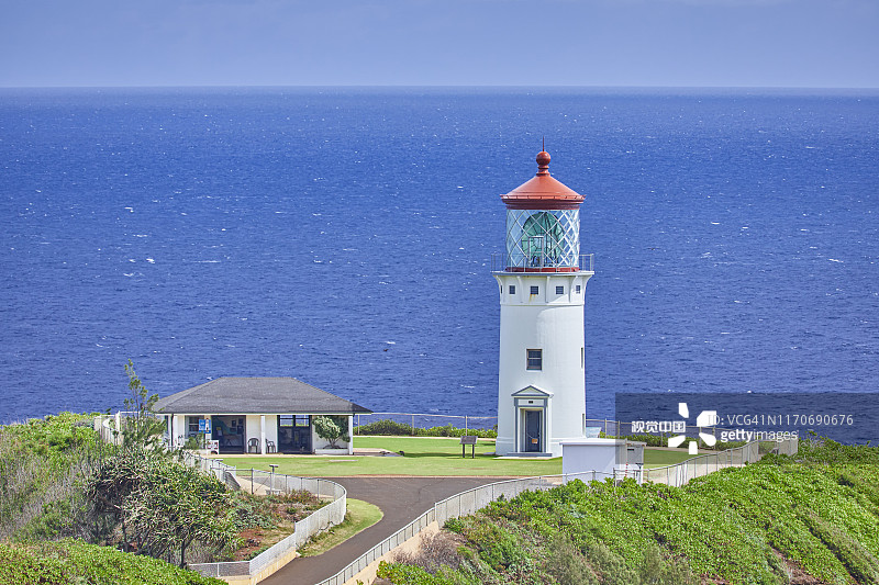 美国夏威夷可爱岛基拉韦厄灯塔图片素材