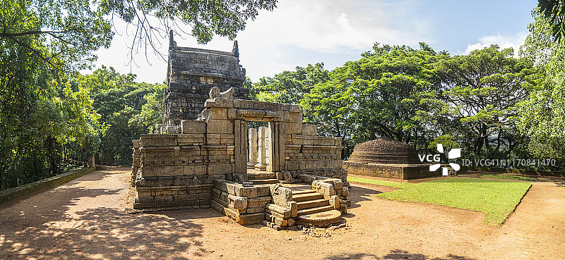 那烂陀格迪格寺庙图片素材