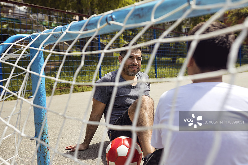 和爸爸共度一天图片素材