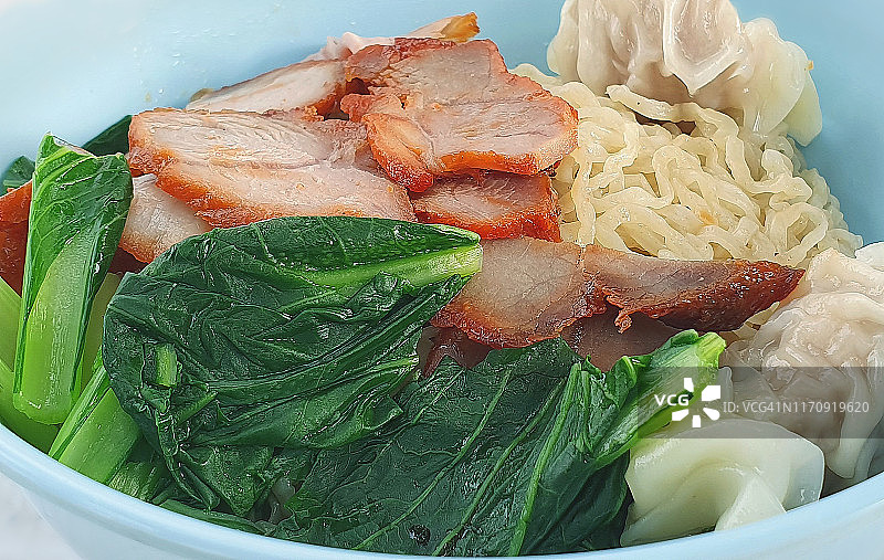 云吞面（中式饺子面条）图片素材