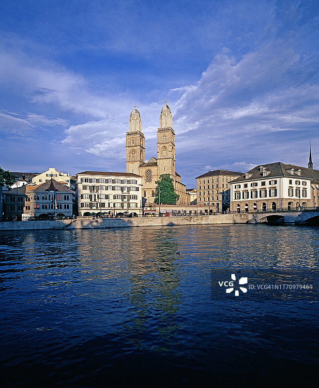 苏黎世城市风光图片素材