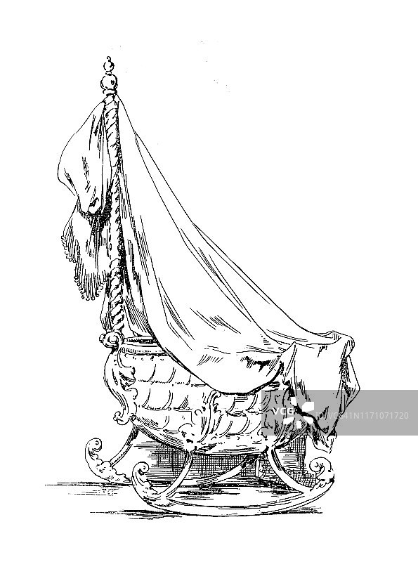 旧摇篮图片素材