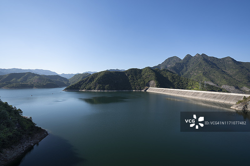 中国浙江省丽水市千峡湖图片素材