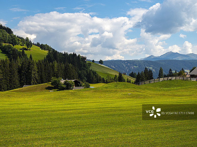 夏季意大利特伦蒂诺-上阿迪杰布莱斯山谷图片素材