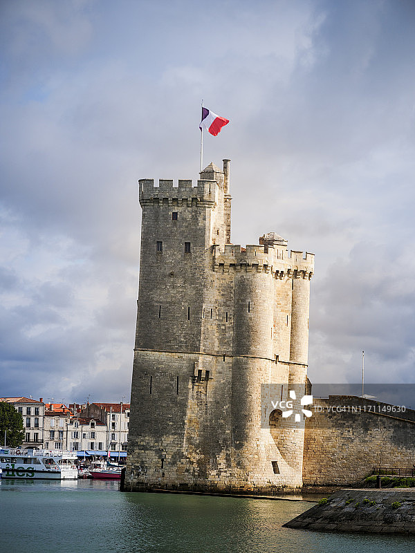 法国拉罗谢尔圣尼古拉塔图片素材