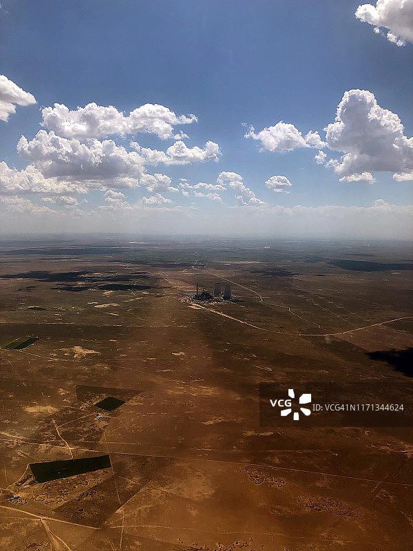 鄂托克前旗鸟瞰图片素材