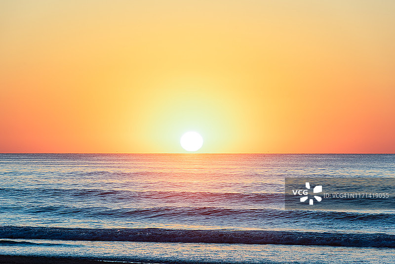 夏季日出图片素材