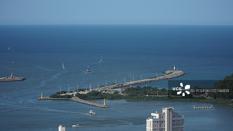 巴西圣卡塔琳娜州伊塔雅伊城市景观图片素材