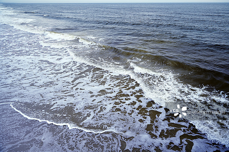 美国佛罗里达州大西洋的波涛汹涌图片素材