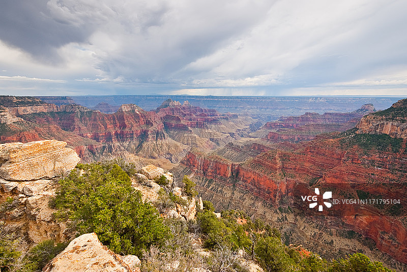 明亮天使峡谷图片素材