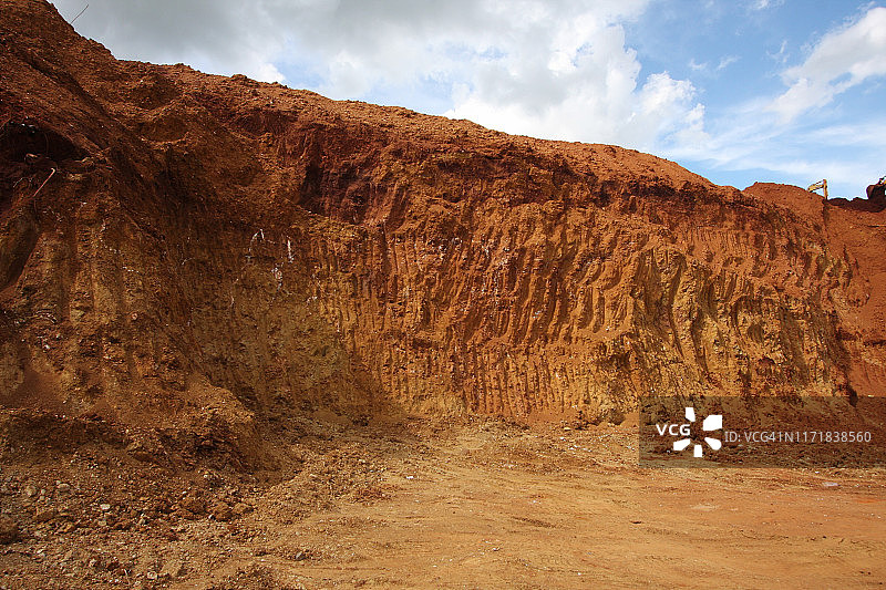 印度尼西亚镍红土图片素材