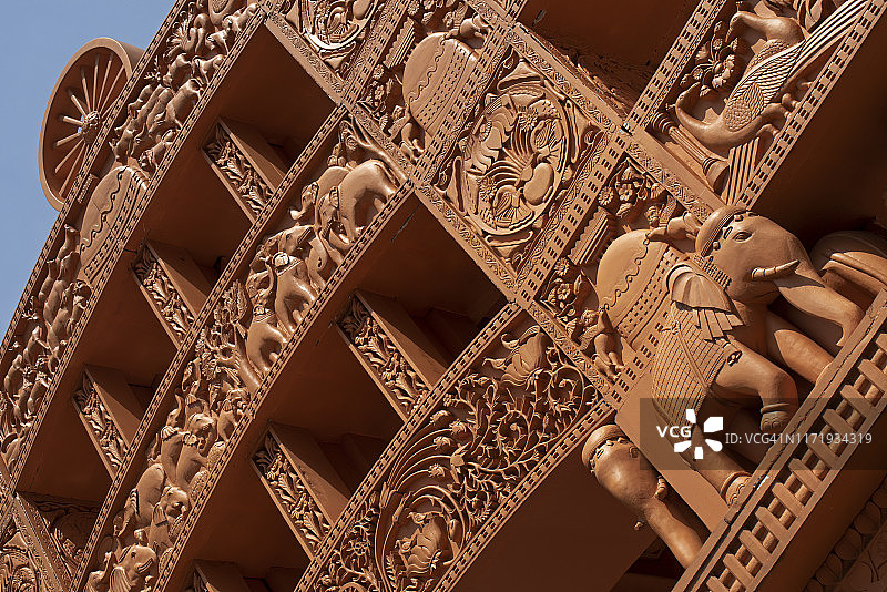 吉隆坡十五碑小印度托拉纳门图片素材