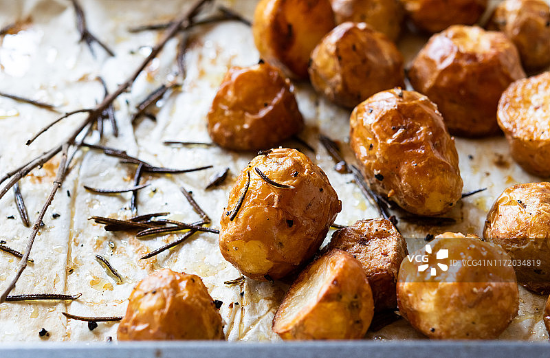 烤土豆图片素材