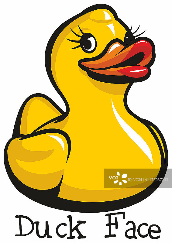 鸭子表情图片素材