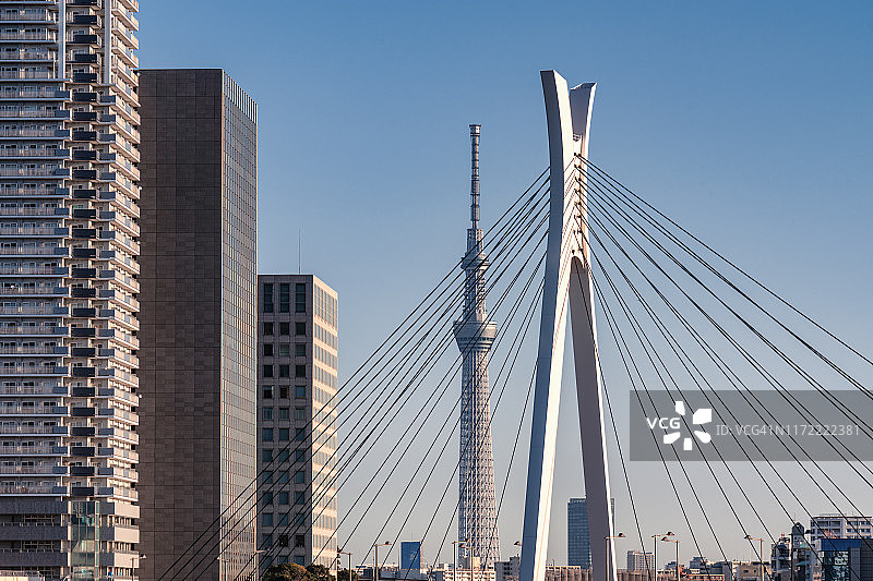 东京中央大桥图片素材