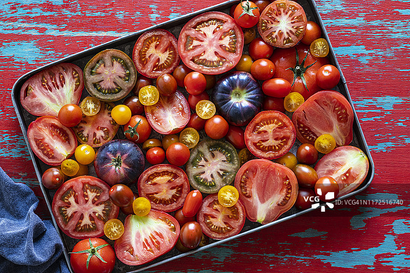 不同品种的番茄图片素材