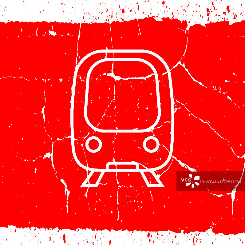 无轨电车前视图标图片素材