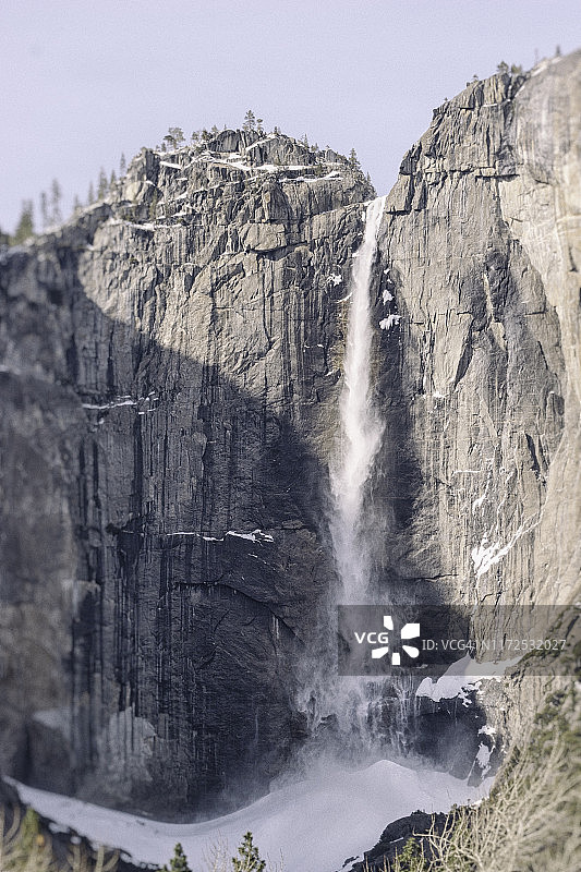 优胜美地瀑布图片素材