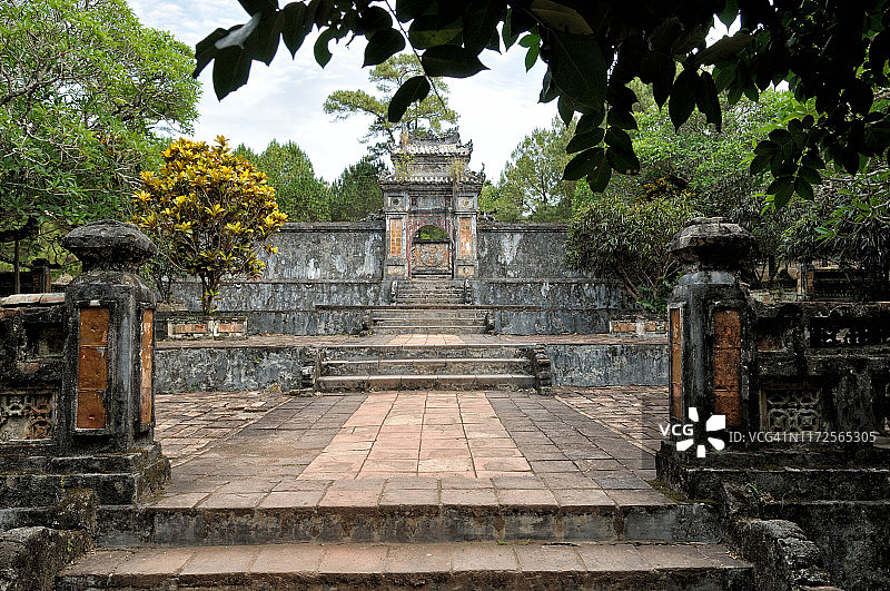越南顺化嗣德皇陵谦寿陵图片素材