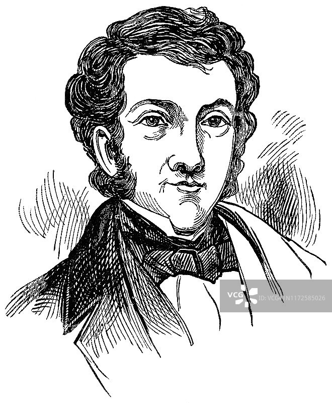 理查德·科布登 - 19世纪图片素材