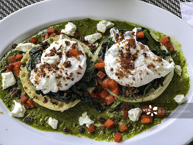 墨西哥风味班尼迪克蛋图片素材