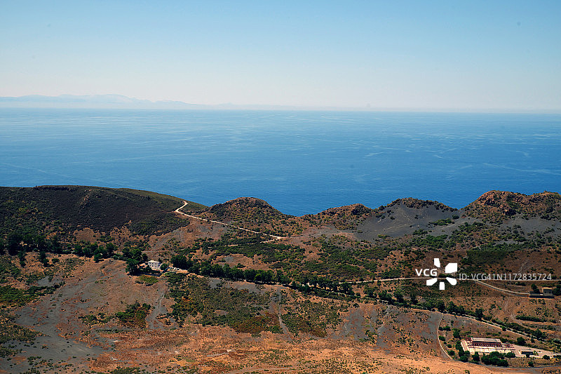 意大利西西里岛火山岛及伊奥利亚群岛风光图片素材