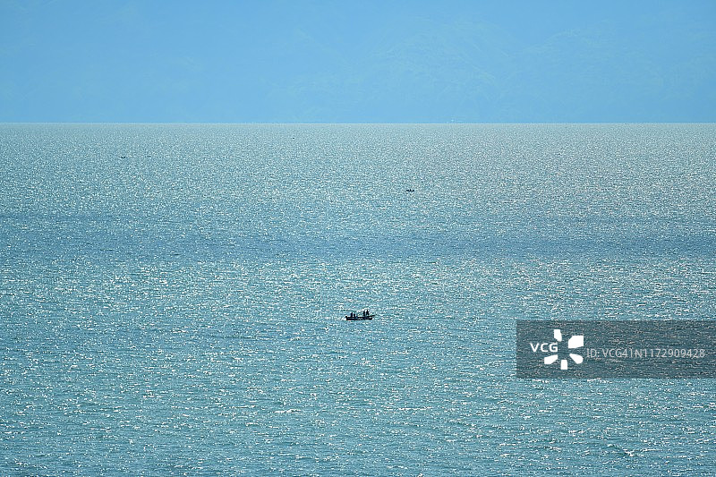 艾伯特湖的湖岸风光图片素材