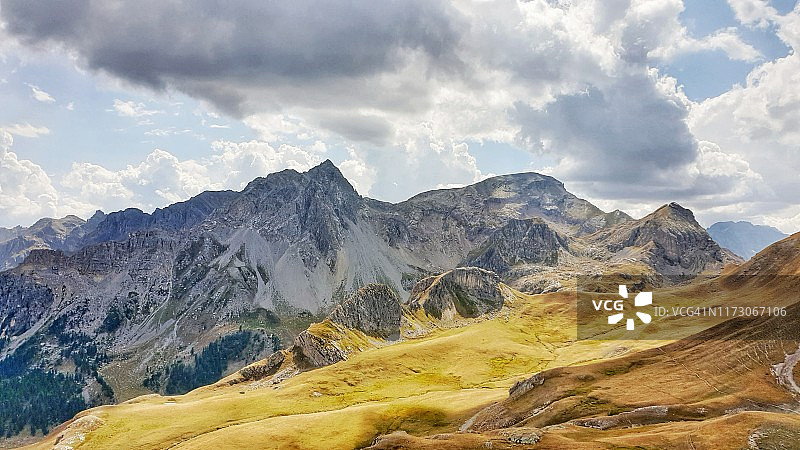 法国南阿尔卑斯山Les Ecrin国家公园图片素材