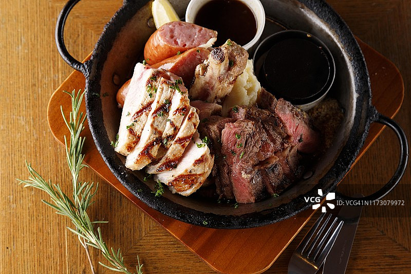 混合烤肉图片素材