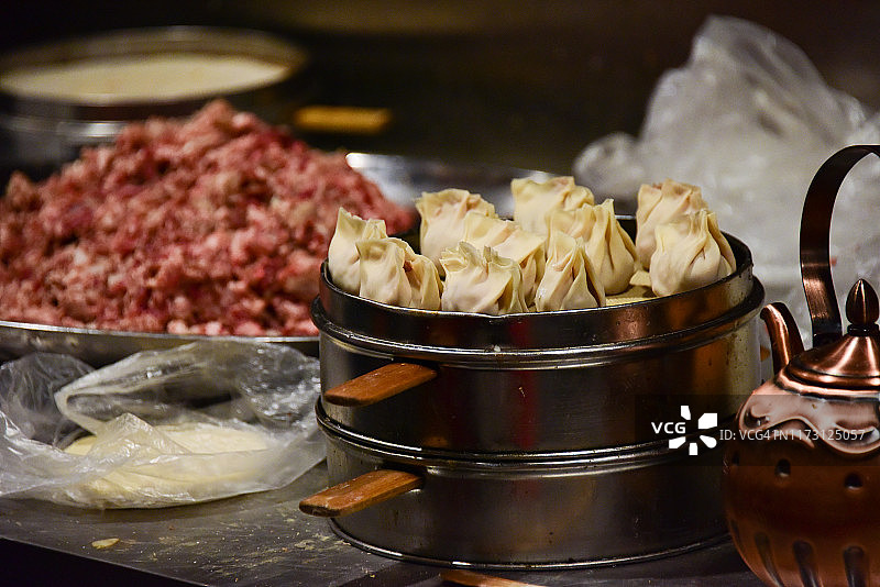 新疆薄皮饺子图片素材