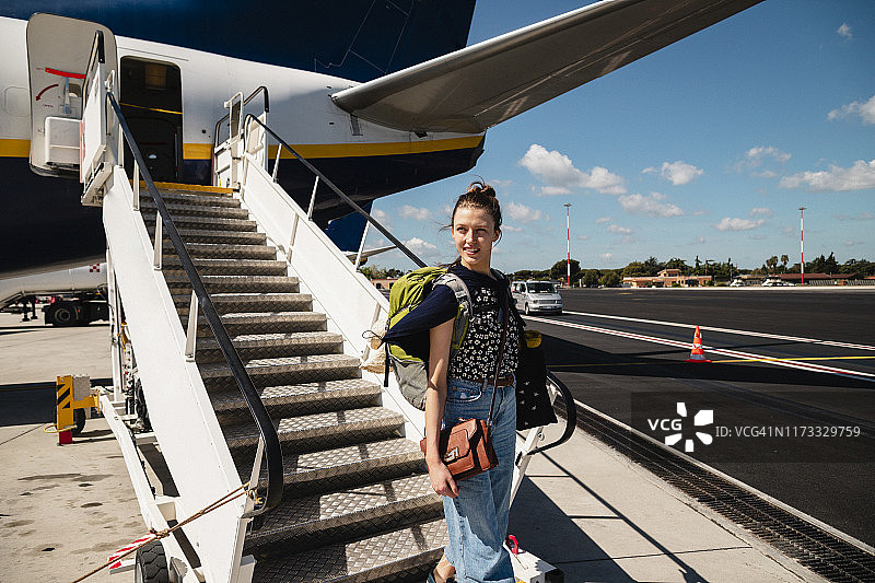 度假的第一步图片素材