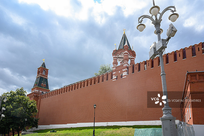 克里姆林宫墙图片素材