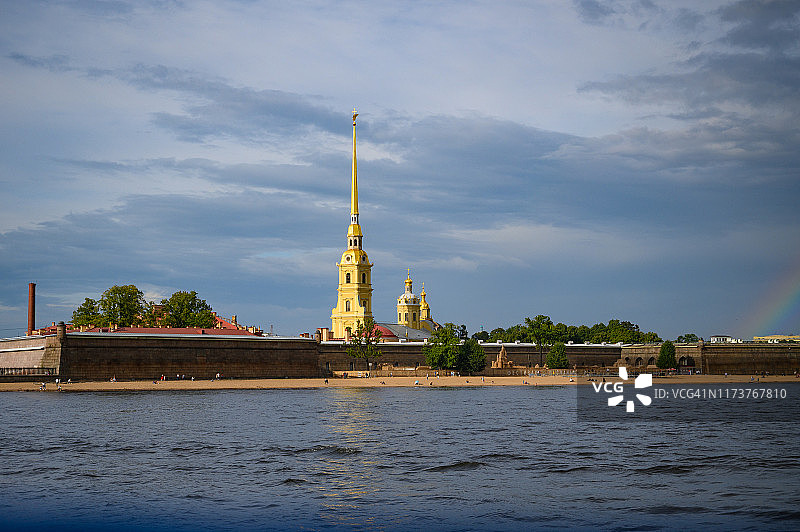彼得保罗要塞图片素材