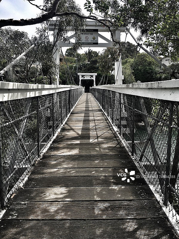 悉尼欧芹湾保护区桥图片素材