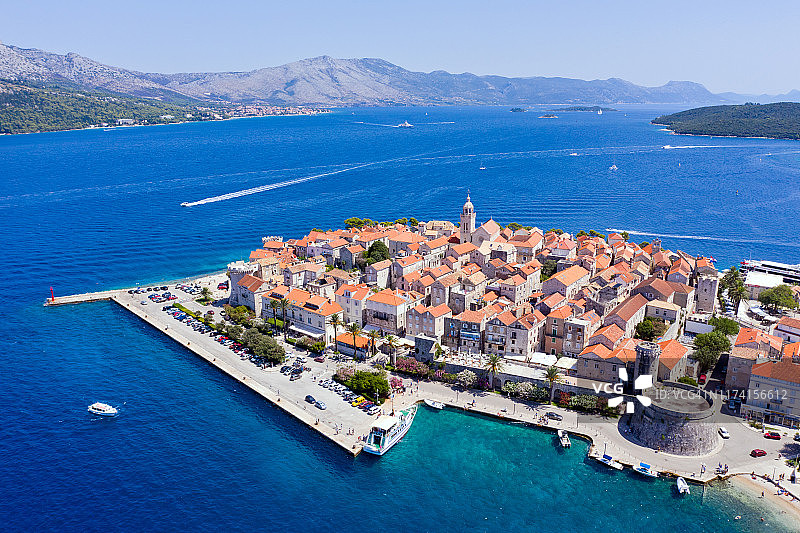 科尔丘拉古镇图片素材