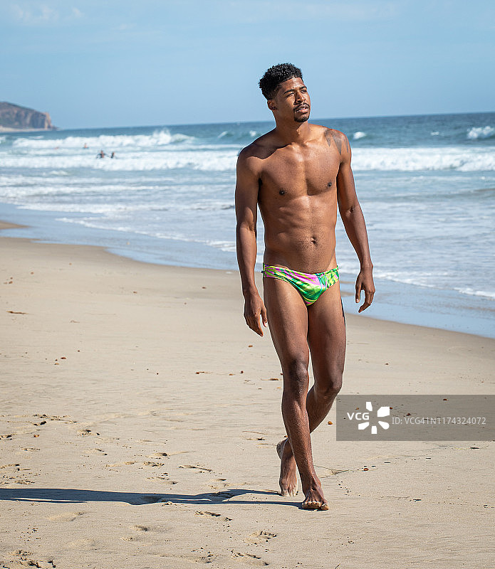 海滩夏日风光图片素材