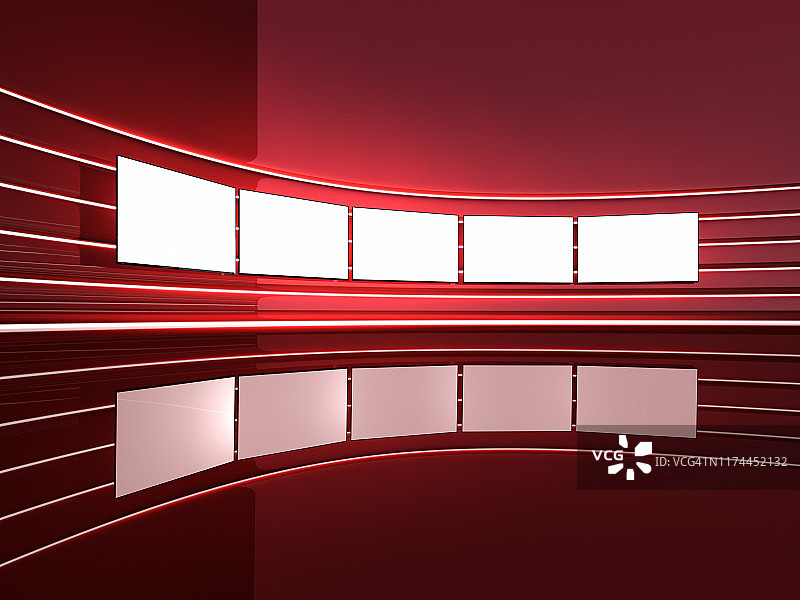 多个纯平电视图片素材