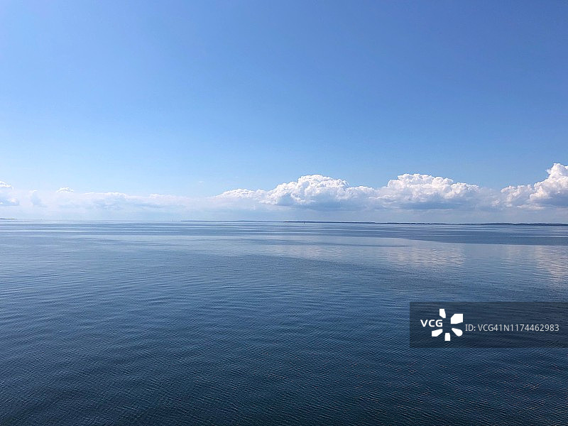 卡特加特海景，丹麦图片素材