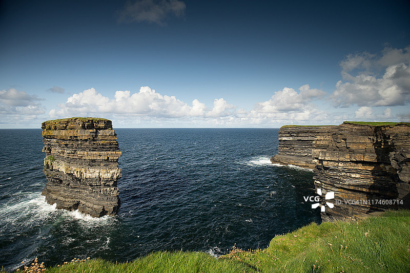 Downpatrick Head Dún Briste图片素材