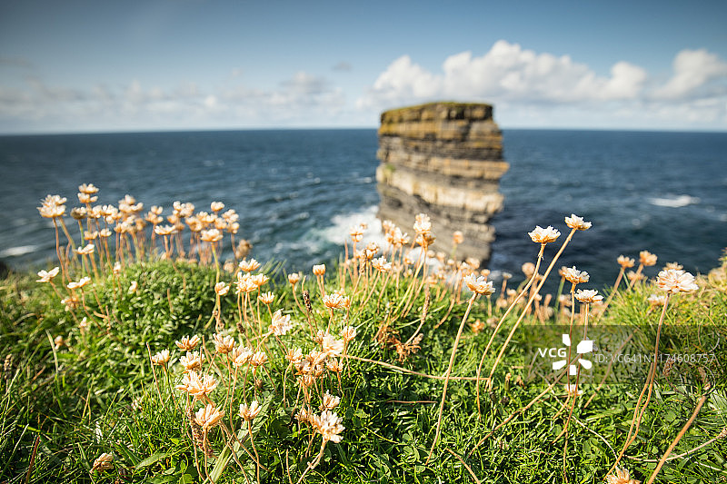 Downpatrick Head Dún Briste图片素材