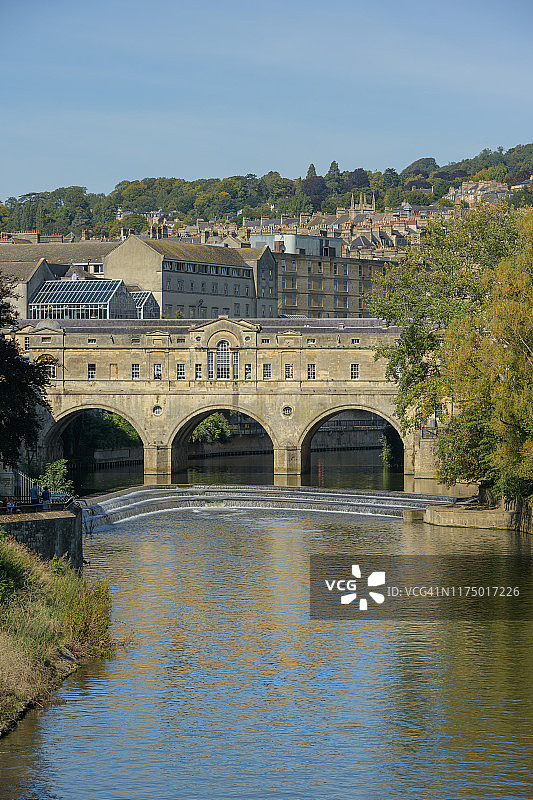 英国巴斯普尔特尼桥图片素材