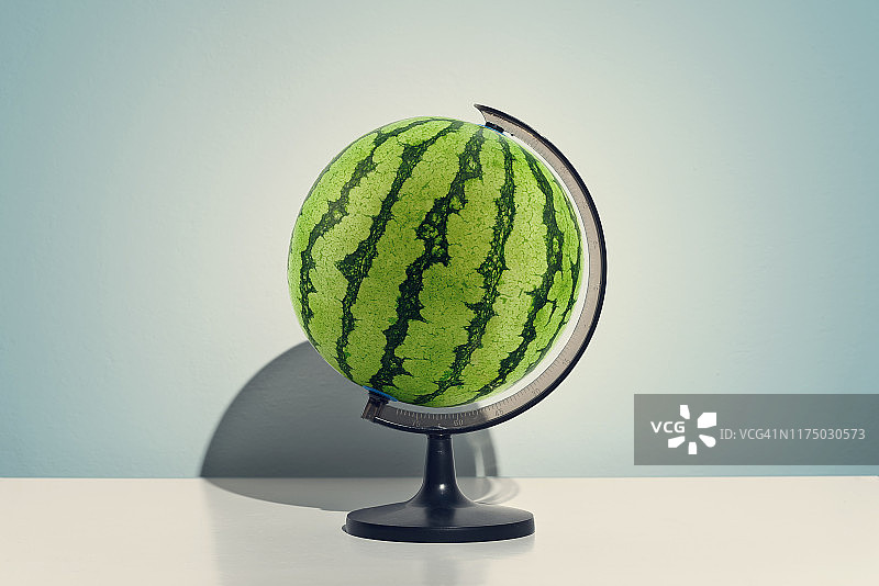地球西瓜图片素材