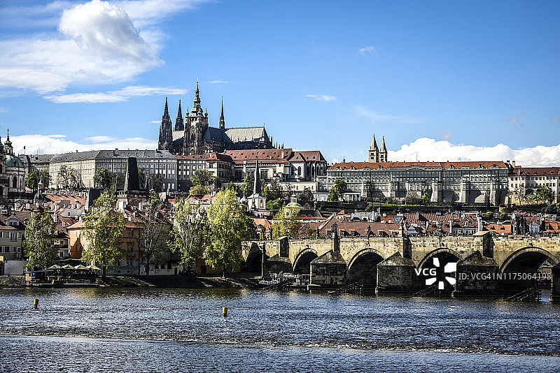 布拉格的众多纪念碑图片素材