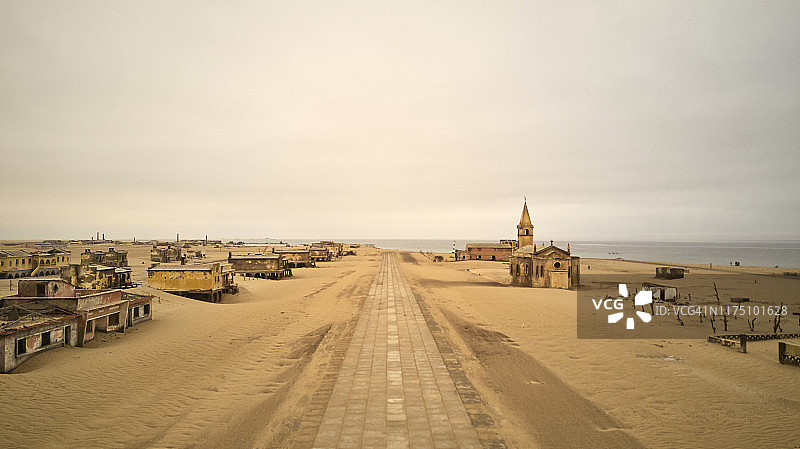 安哥拉提格雷斯岛航拍图片素材