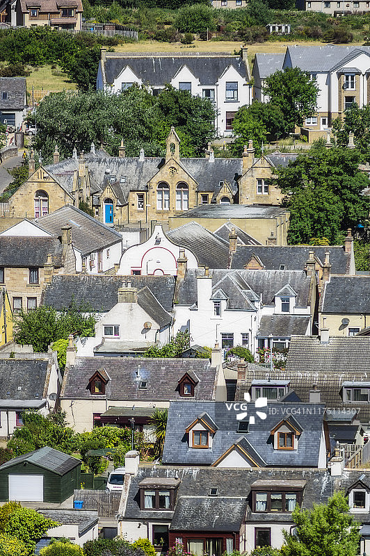 英国苏格兰因弗戈登的房屋图片素材