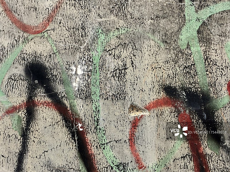 墙上的涂鸦图片素材