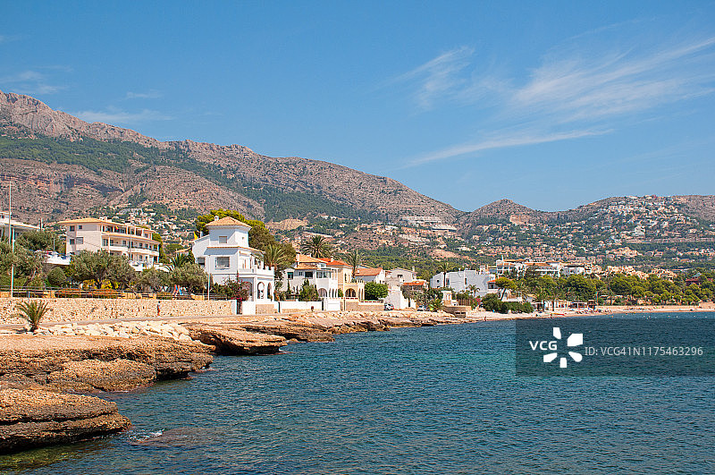 阿尔特亚海岸线的La Olla图片素材