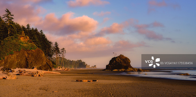 华盛顿第二海滩图片素材