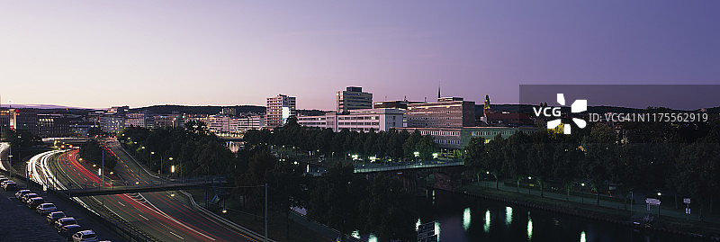 萨尔布吕肯城市景观图片素材